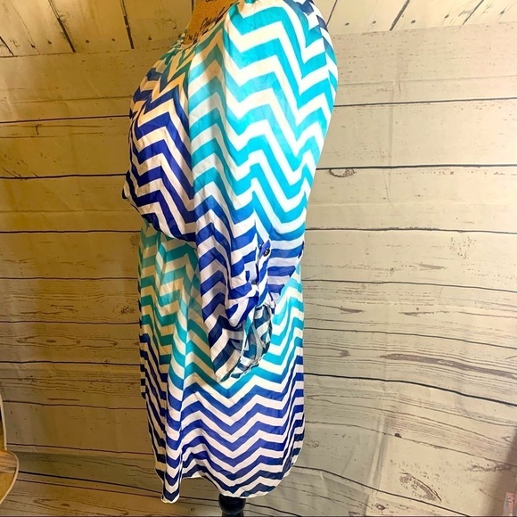Speechless Chevron Dress Size Small - Picture 4 of 7